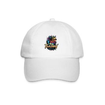 Vacances de l’équipage de fête en Thaïlande - Casquette classique - blanc/blanc - Devant