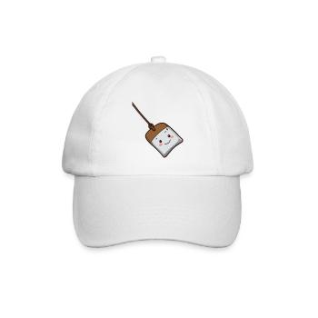 Sachet de thé comique mignon - Casquette classique - blanc/blanc - Devant