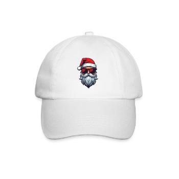 Père Noël cool Noël - Casquette classique - blanc/blanc - Devant