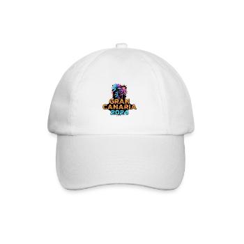 Gran Canaria 2024 Tour - Baseball Cap - white/white - Front