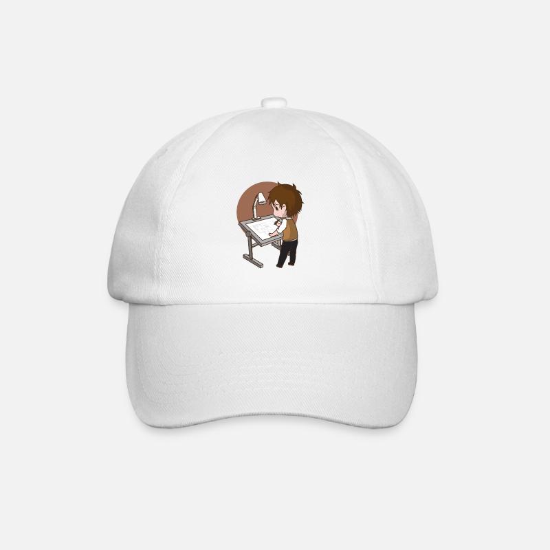 Architecte - Casquette classique - blanc/blanc