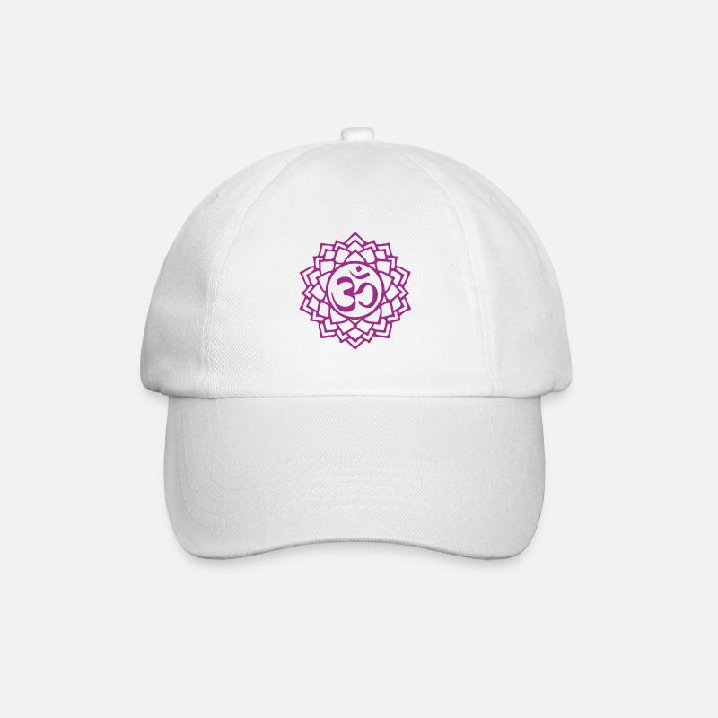Chakra de la couronne - Casquette classique - blanc/blanc