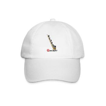 Alphorn Suisse était söscht - Casquette classique - blanc/blanc - Devant