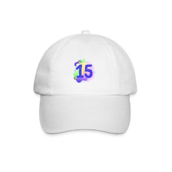 15 Nombre d’objets blob - Casquette classique - blanc/blanc - Devant