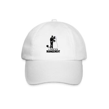 Up in Life Game of Wedding under new management - Baseball Cap - white/white - Front