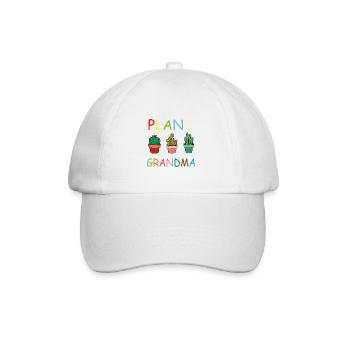 Plante Grand-mère Horticulture Botanique Fleurs Puissance - Casquette classique - blanc/blanc - Devant