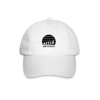 Born To Believe Skiing Champion King Sunset Black - Casquette classique - blanc/blanc - Devant