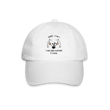Bird Watching Bird Watching Birding Coffee - Baseball Cap - white/white - Front