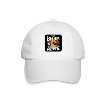 The Blues Lives Un design de blues vintage pour les fans de blues - Casquette classique - blanc/blanc - Devant