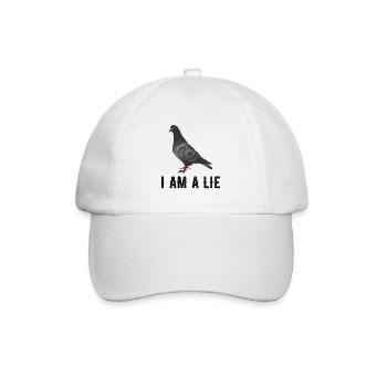 Chemise Cadeaux I Am A Lie Bird Arn't Real Spies - Casquette classique - blanc/blanc - Devant