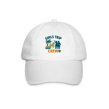 Chemise assortie Trip Crew pour filles - Casquette classique - blanc/blanc - Devant