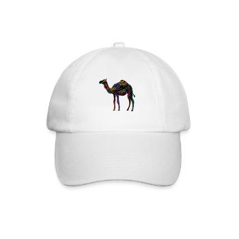 chameau - Casquette classique - blanc/blanc - Devant