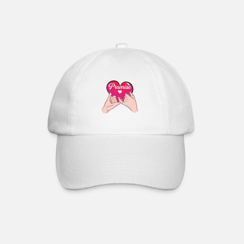Une promesse - Casquette classique - blanc/blanc