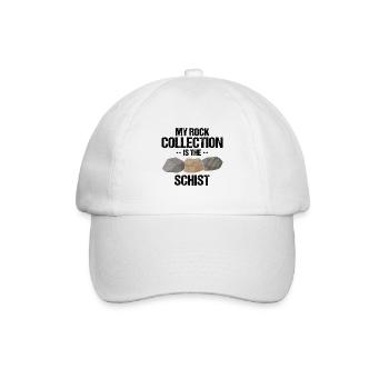 Collectionneur de pierres précieuses et recherche sur les pierres précieuses - Casquette classique - blanc/blanc - Devant