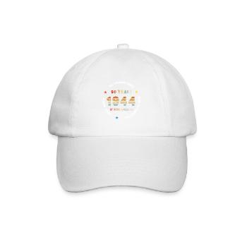 80 Years Old Made In 1944 Vintage March 1944 - Casquette classique - blanc/blanc - Devant