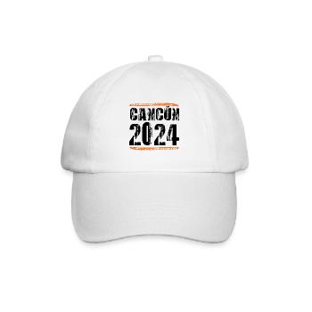 Cancun 2024 Saying - Baseball Cap - white/white - Front