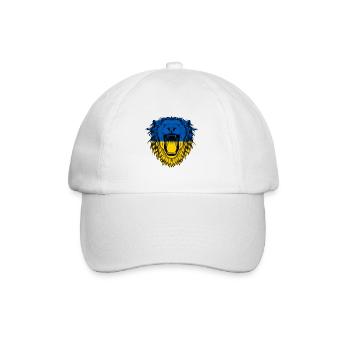Ukraine - Baseball Cap - white/white - Front