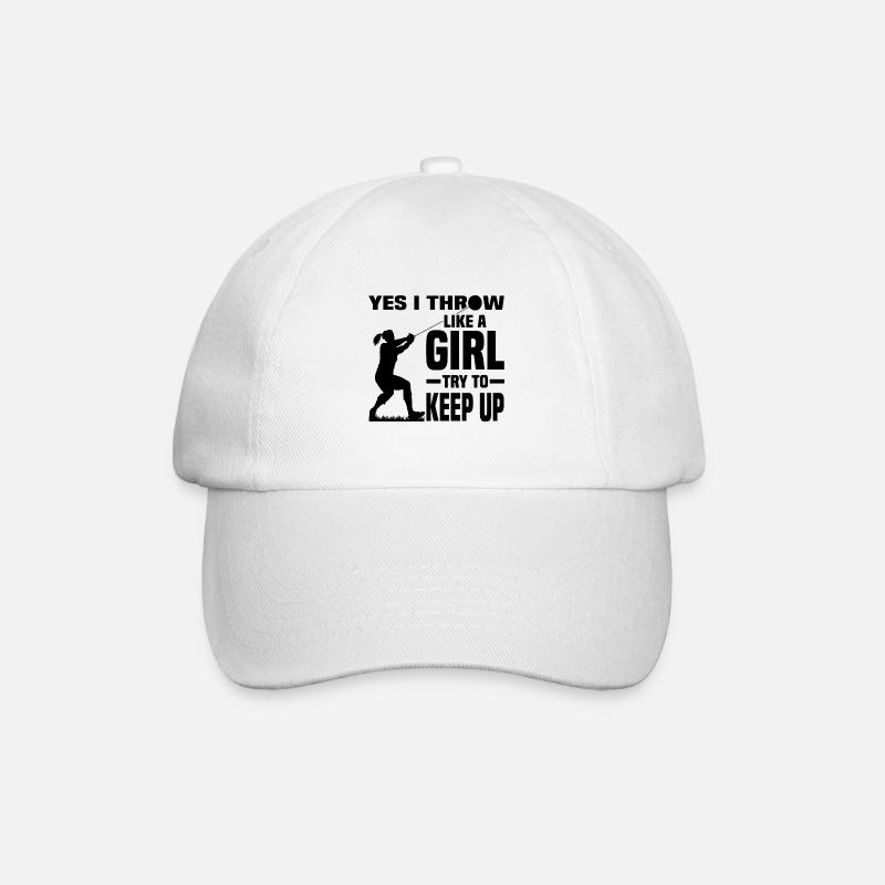 Lancer de marteau - Casquette classique - blanc/blanc