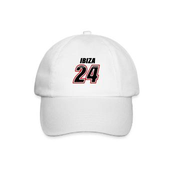 Ibiza 24 - Baseball Cap - white/white - Front
