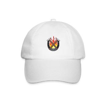 Horseshoe Professions Blacksmith Farrier Trade Fiery - Baseball Cap - white/white - Front