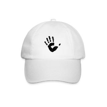 Empreinte de main vintage Vector - Casquette classique - blanc/blanc - Devant