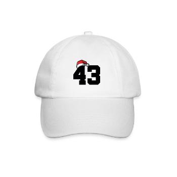 43 Numéro Noël - Casquette classique - blanc/blanc - Devant