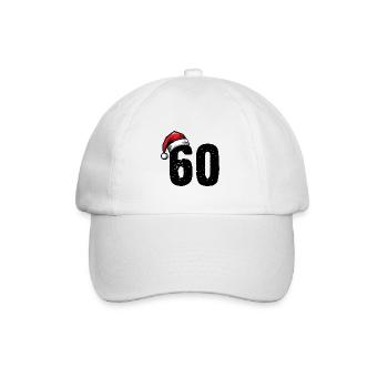 60 Numéro Noël - Casquette classique - blanc/blanc - Devant