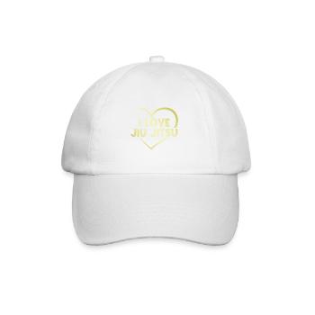 J’adore le Jiu Jitsu - Casquette classique - blanc/blanc - Devant
