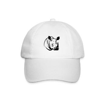 Rhino Animal Welfare Animal - Baseball Cap - white/white - Front