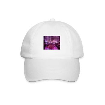 Ville futuriste - Casquette classique - blanc/blanc - Devant