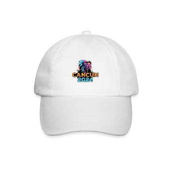 Cancun 2024 Tour - Baseball Cap - white/white - Front