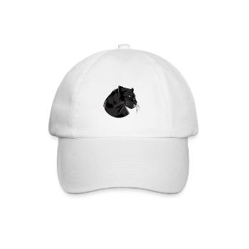 panther - Baseball Cap - white/white - Front