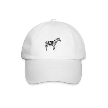 Tatouage tribal Zebra - Casquette classique - blanc/blanc - Devant