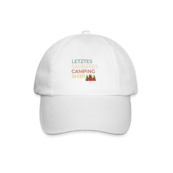 Chemise de camping last clean - - Casquette classique - blanc/blanc - Devant