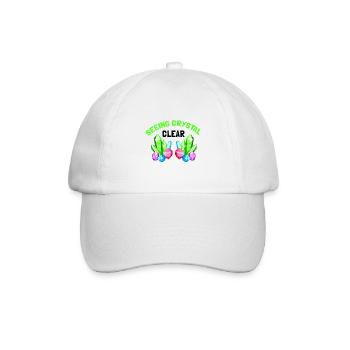 Rock Research and Quartz Rock Design - Baseball Cap - white/white - Front