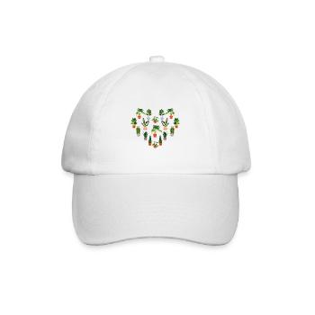 Plant - Baseball Cap - white/white - Front