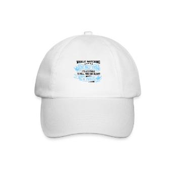 Conception d’observation des baleines pour les baleines - Casquette classique - blanc/blanc - Devant