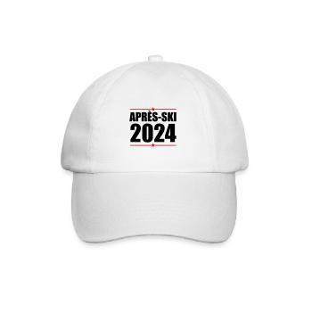 Après Ski 2024 - Baseball Cap - white/white - Front