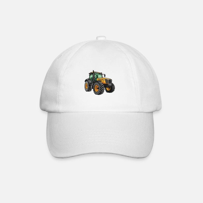 Symbole du tracteur - Casquette classique - blanc/blanc