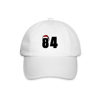 84 Numéro Noël - Casquette classique - blanc/blanc - Devant