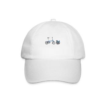 Brompton Bike - Baseball Cap - white/white - Front