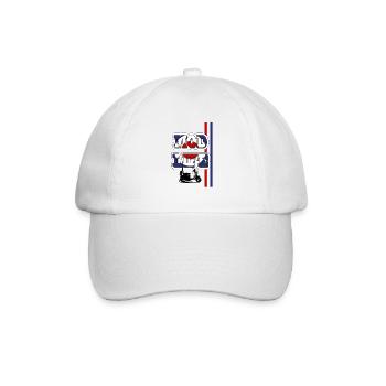 MOD LIFE - Baseball Cap - white/white - Front