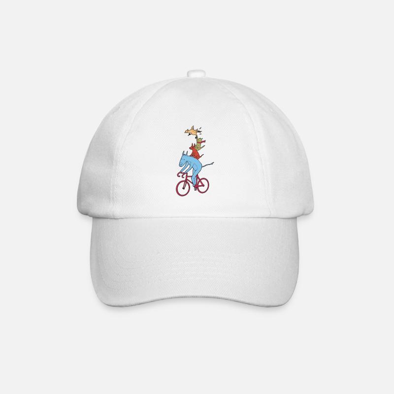 Bicycle Fairy tale - Baseballkappe - Weiß/Weiß