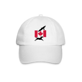 Liberté au Canada Don du Canada - Casquette classique - blanc/blanc - Devant