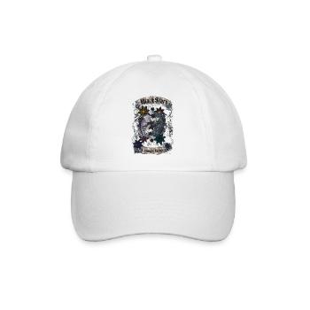 Black Stars - Baseballkappe - Weiß/Weiß - Vorne