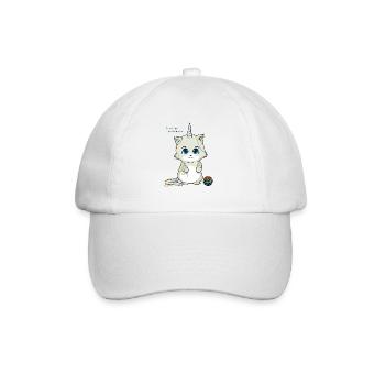 Licorne licorne douce Faites-moi confiance chat licorne I'ma - Casquette classique - blanc/blanc - Devant