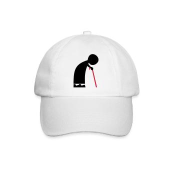 granny - Baseball Cap - white/white - Front