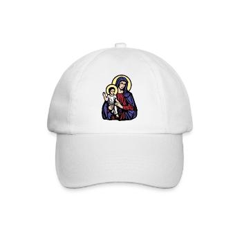 Mary and Jesus - Casquette classique - blanc/blanc - Devant