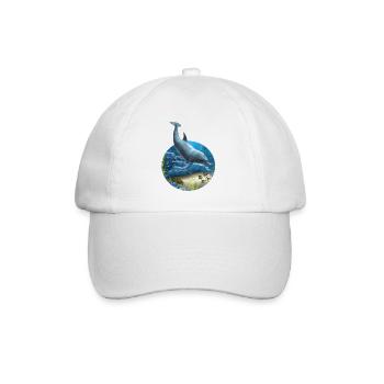 The World Of The Dolphin - Baseballkappe - Weiß/Weiß - Vorne