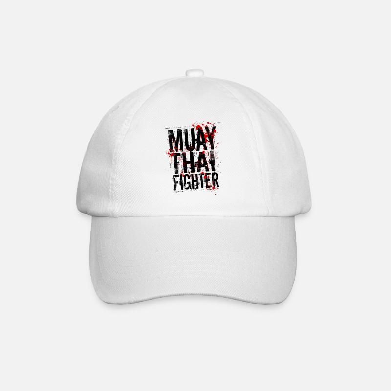 Muay Thai fighter - Casquette classique - blanc/blanc